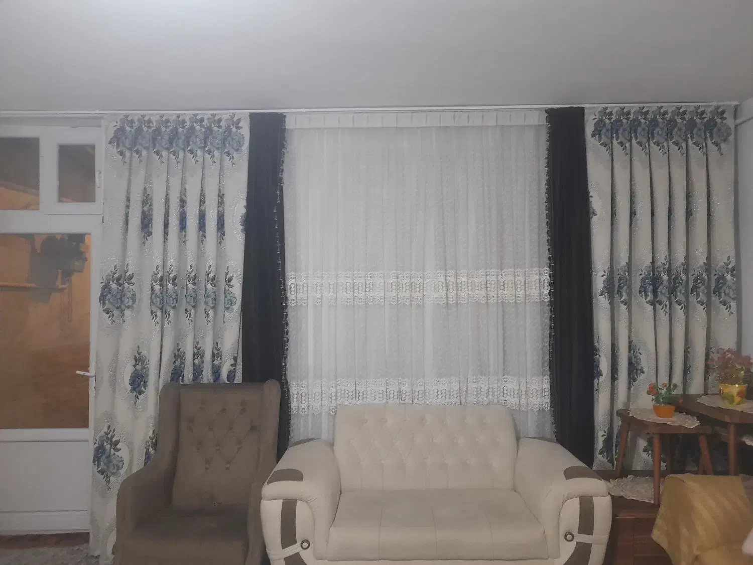 پرده|پرده، رانر، رومیزی|نظرآباد, نظرآباد|دیوار