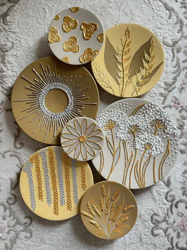 دیوارکوب سفالی|صنایع دستی و سایر لوازم تزئینی|دابودشت, |دیوار