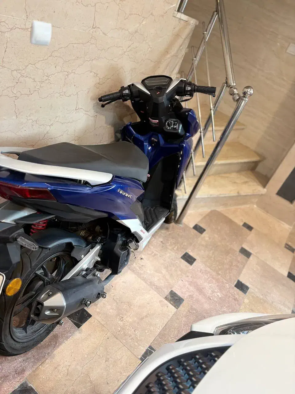 طرح کلیک 170آبی|موتورسیکلت|لواسان, |دیوار