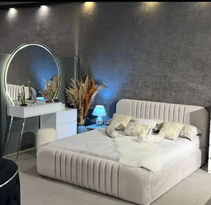 تخت خواب گلی|تخت و سرویس خواب|دورود, |دیوار