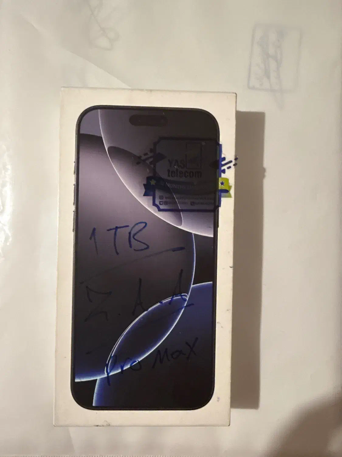 آیفون ۱۶ پرومکس ۱ترا ـ یک ترابایت مشکی ZA شرکتی|موبایل|تهران, دروس|دیوار