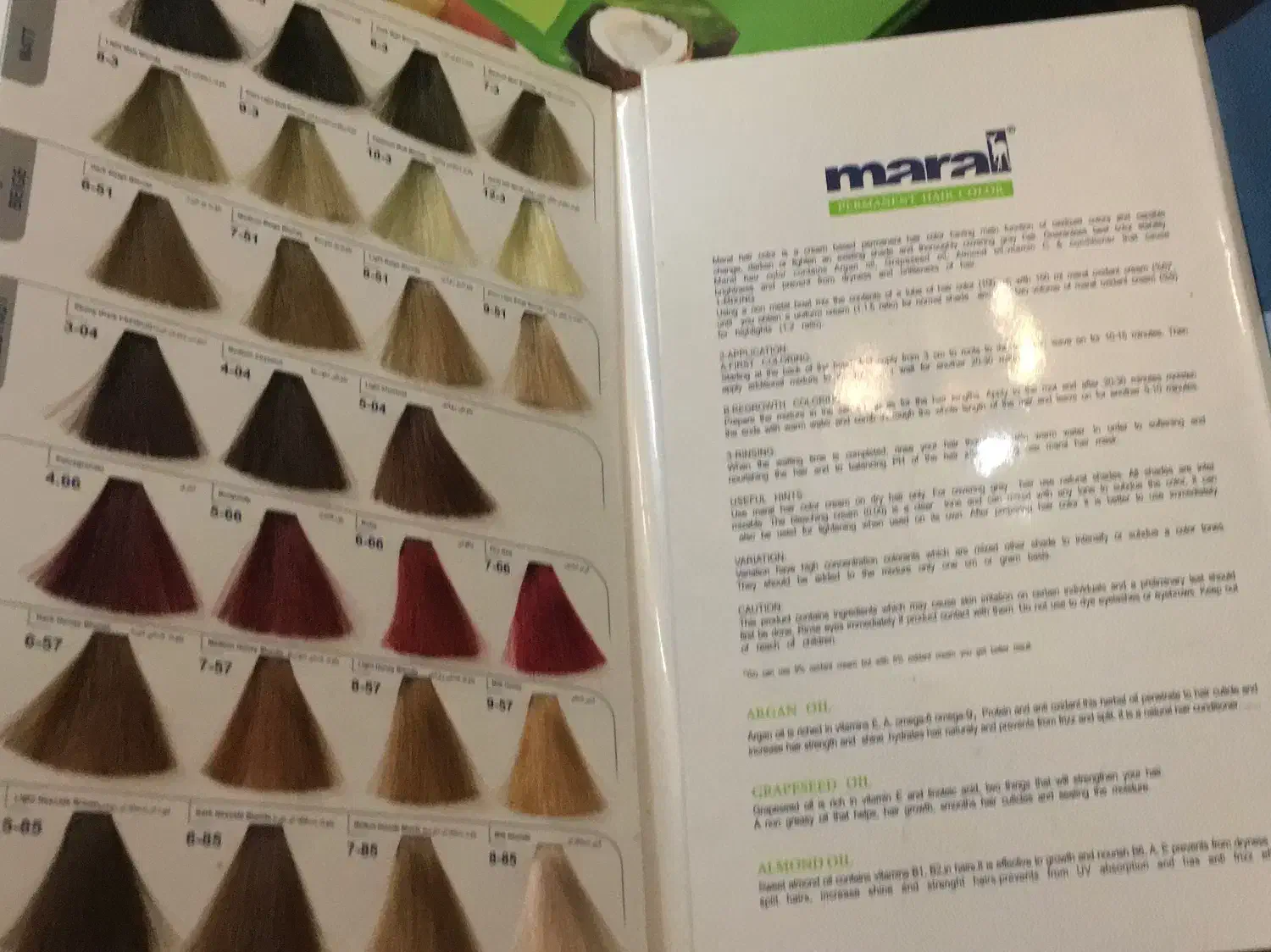 کاتالوگ رنگ مو‌|آرایشی، بهداشتی، درمانی|ری, علایین|دیوار