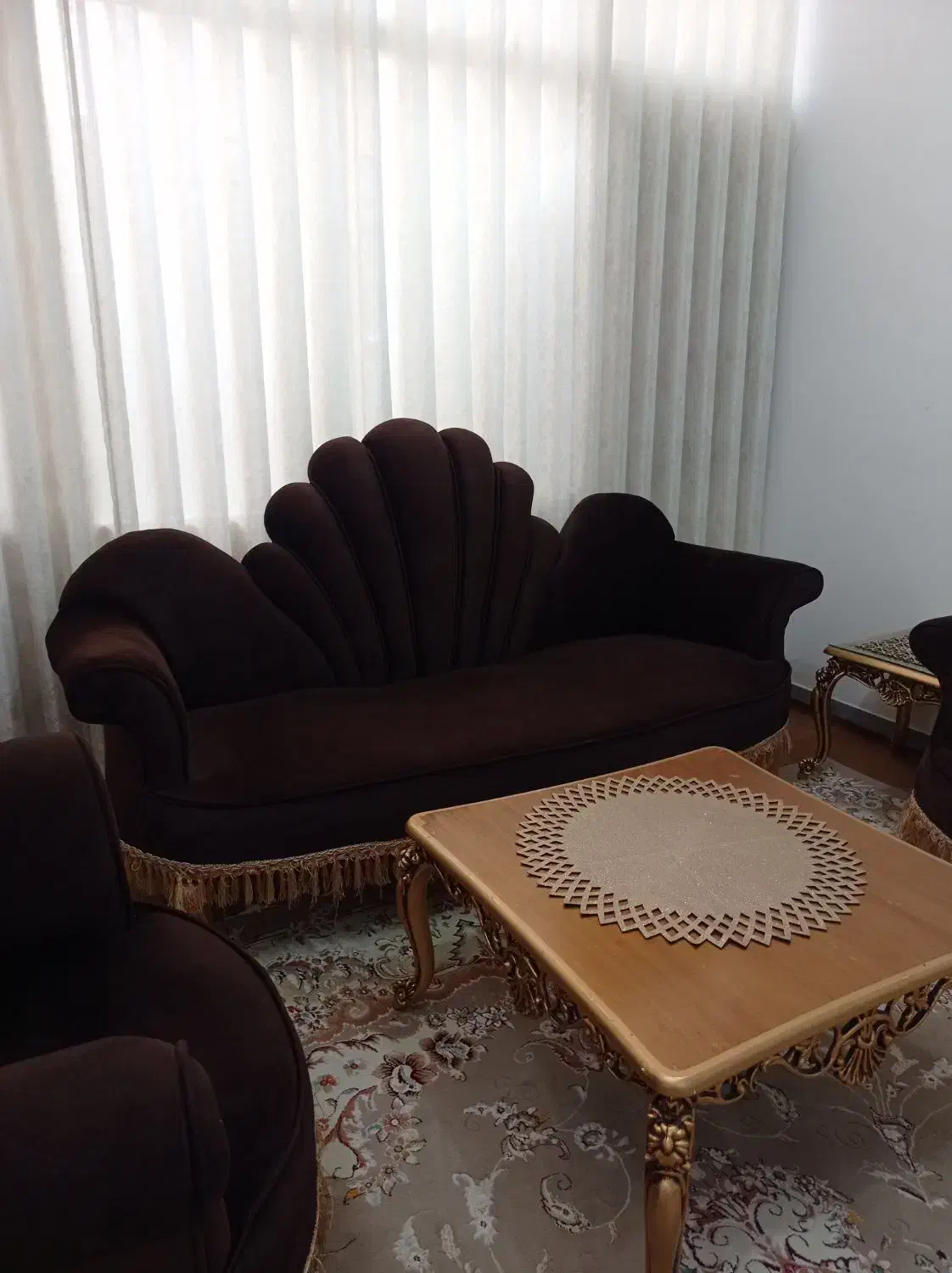 مبلمان 5نفره تمیز و سالم|مبلمان خانگی و میز عسلی|قم, عمار یاسر|دیوار