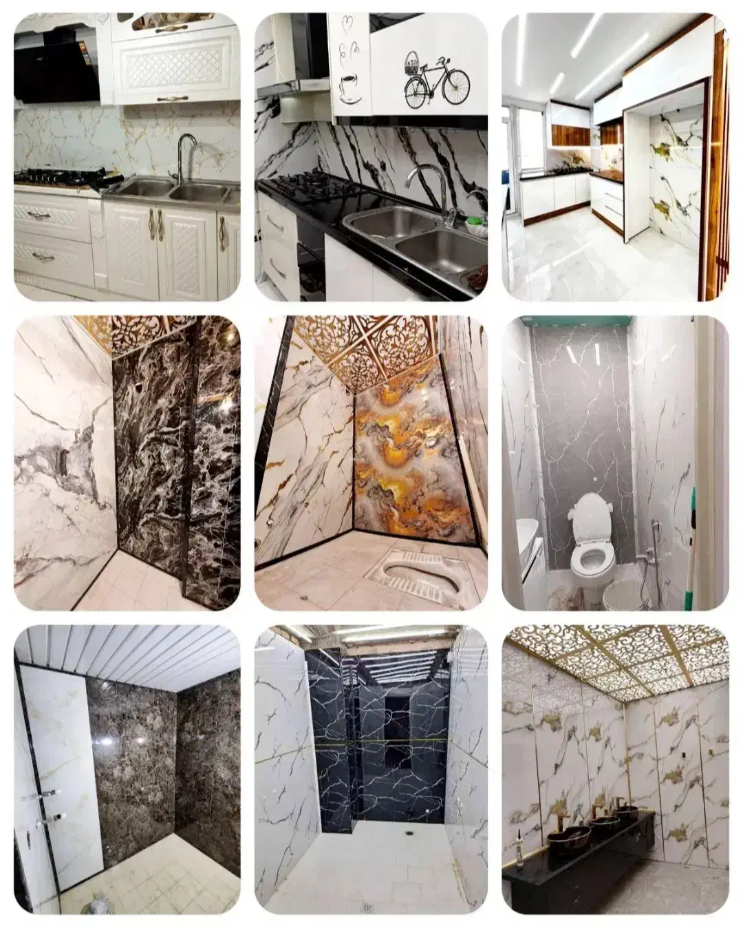 پخش عمده و خرده ماربل شیت|مصالح و تجهیزات ساختمان|سنندج, |دیوار