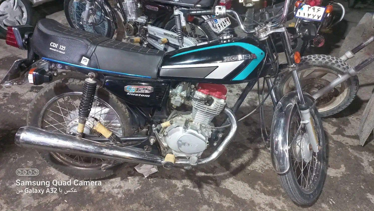 هوندا ۱۲۵ مدل ۸۹|موتورسیکلت|آذرشهر, |دیوار