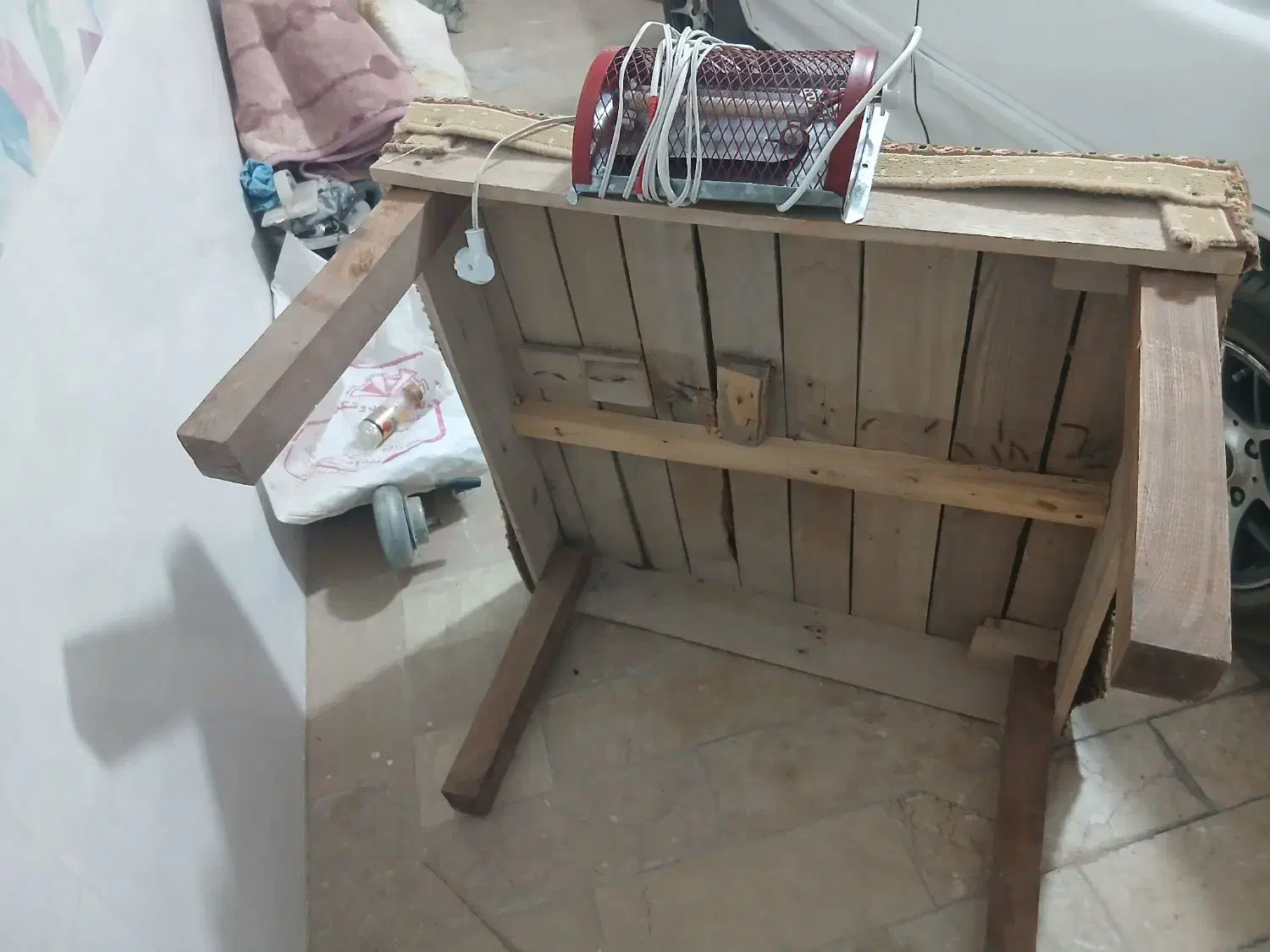 کرسی ۸۰در ۸۰با کرسی برقی نو|بخاری، هیتر، شومینه|گناباد, |دیوار