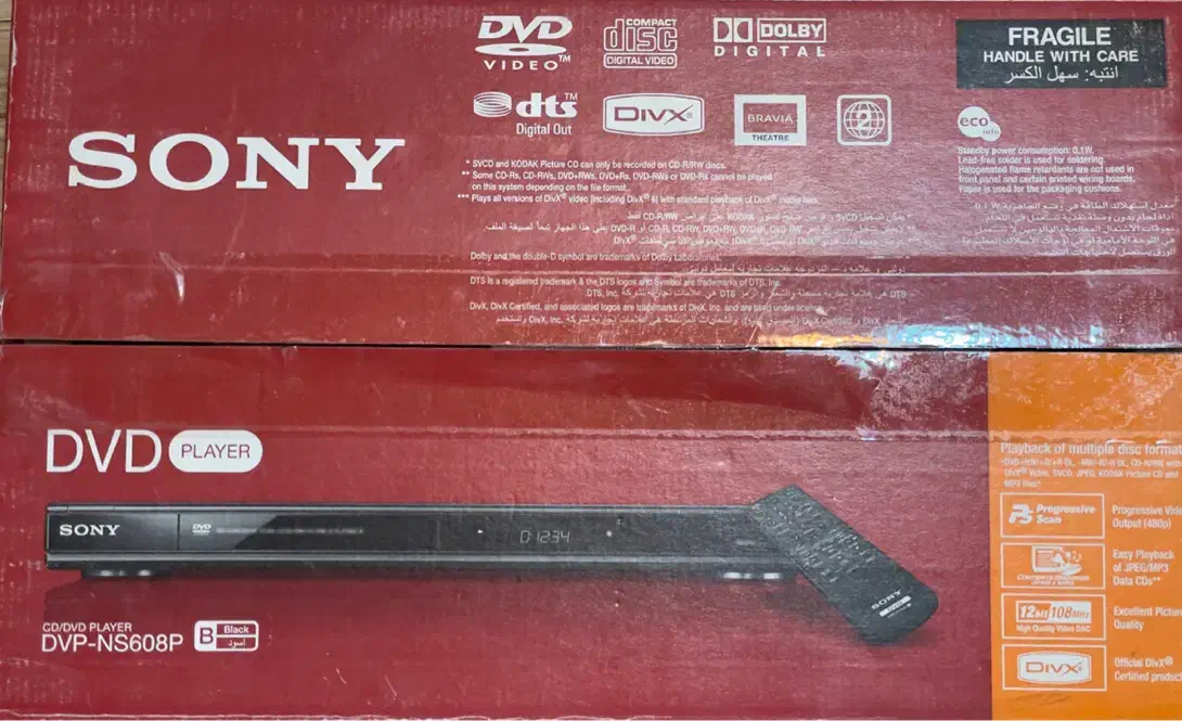 DVD sony|پخش‌کننده DVD و ویدیو|کرمانشاه, |دیوار