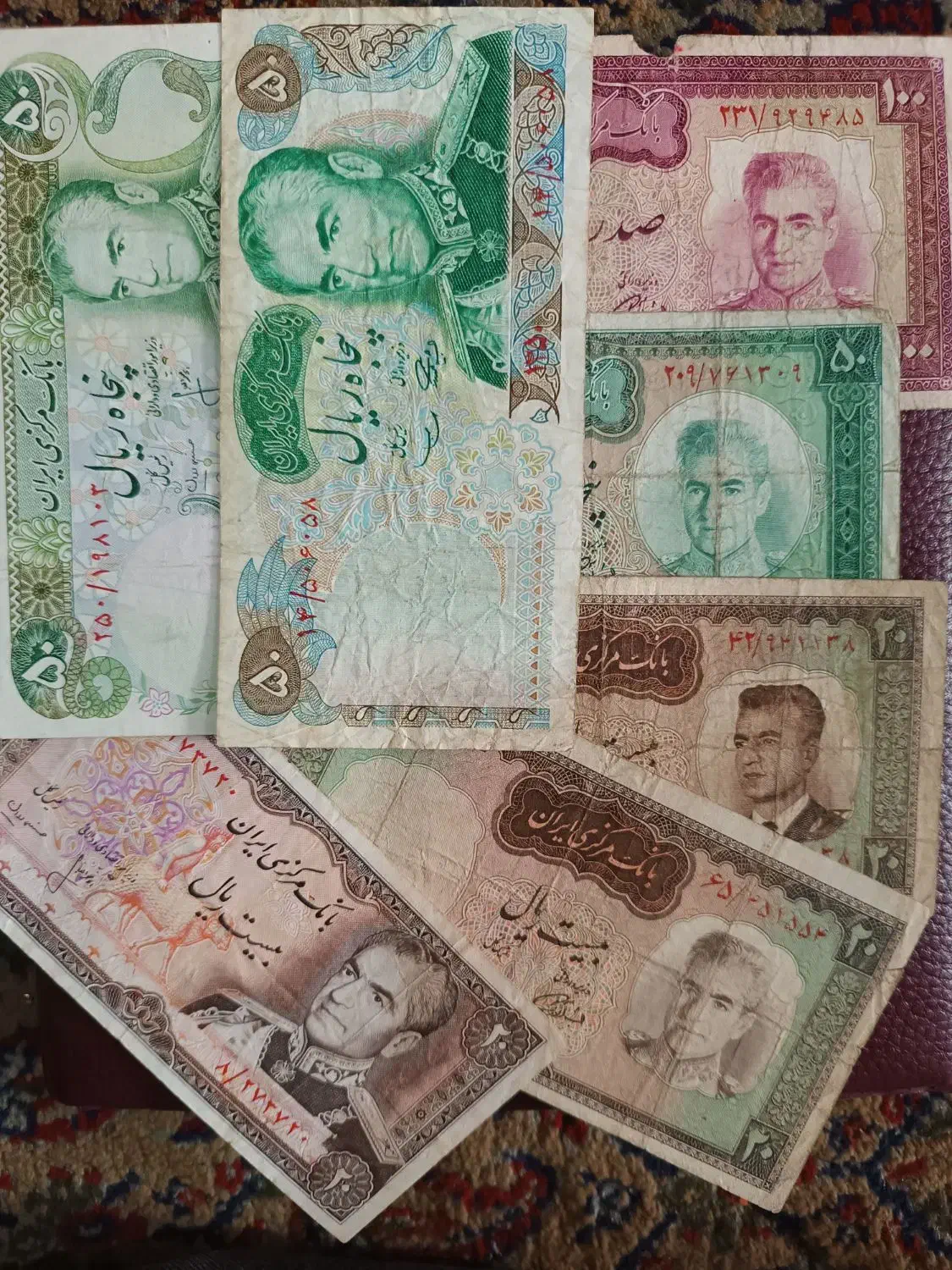 اسکناس قدیمی|کلکسیون سکه، تمبر، اسکناس|اصفهان, شهرک امام خمینی|دیوار