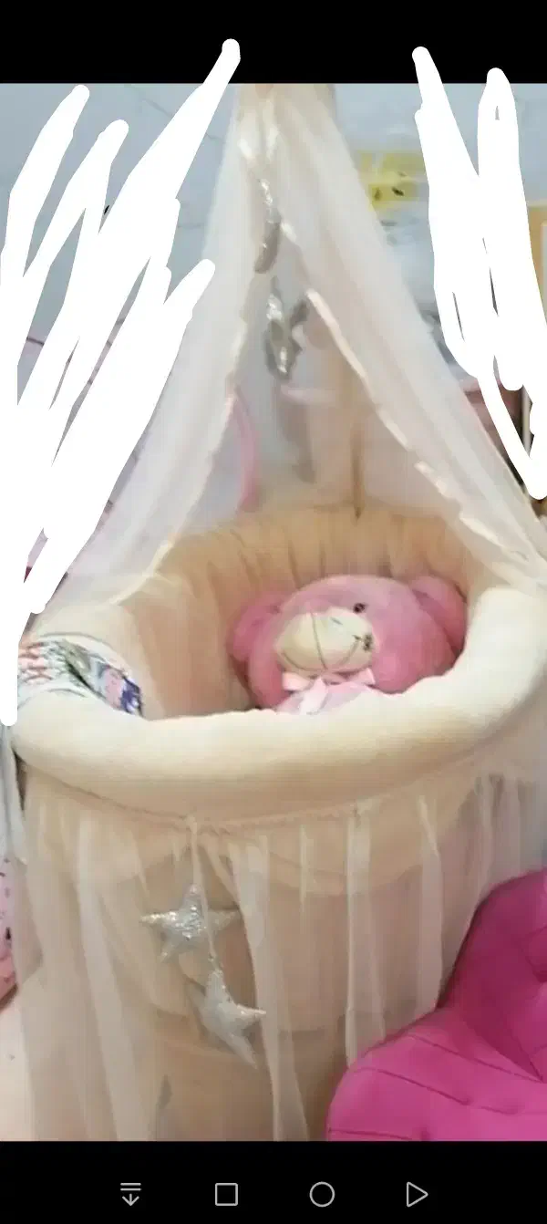 گهواره تخت کنار مادر|تخت و سرویس خواب|خمینی‌شهر, |دیوار