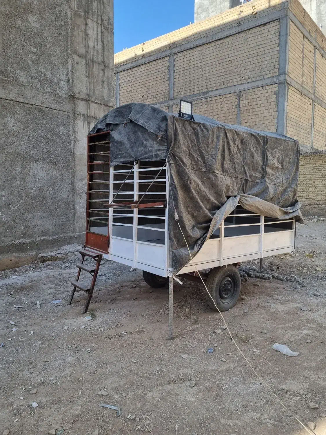 کانکس چرخدار|مصالح و تجهیزات ساختمان|مرودشت, پشت سایپا|دیوار