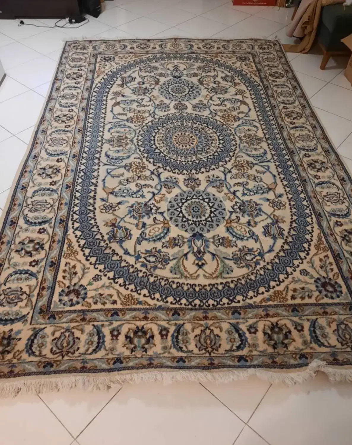 فرش ۶ متری دست بافت طرح نائین|فرش|تهران, مرزداران|دیوار