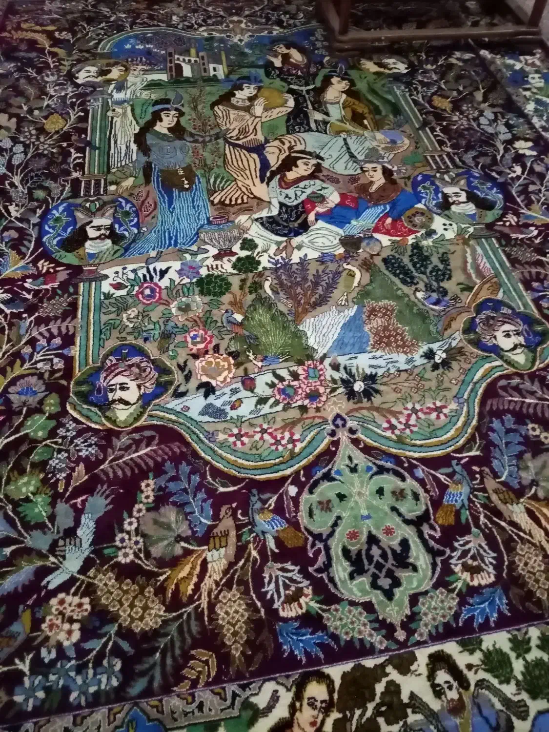 فرش دستبافت ۱۲متری|فرش|اردبیل, |دیوار