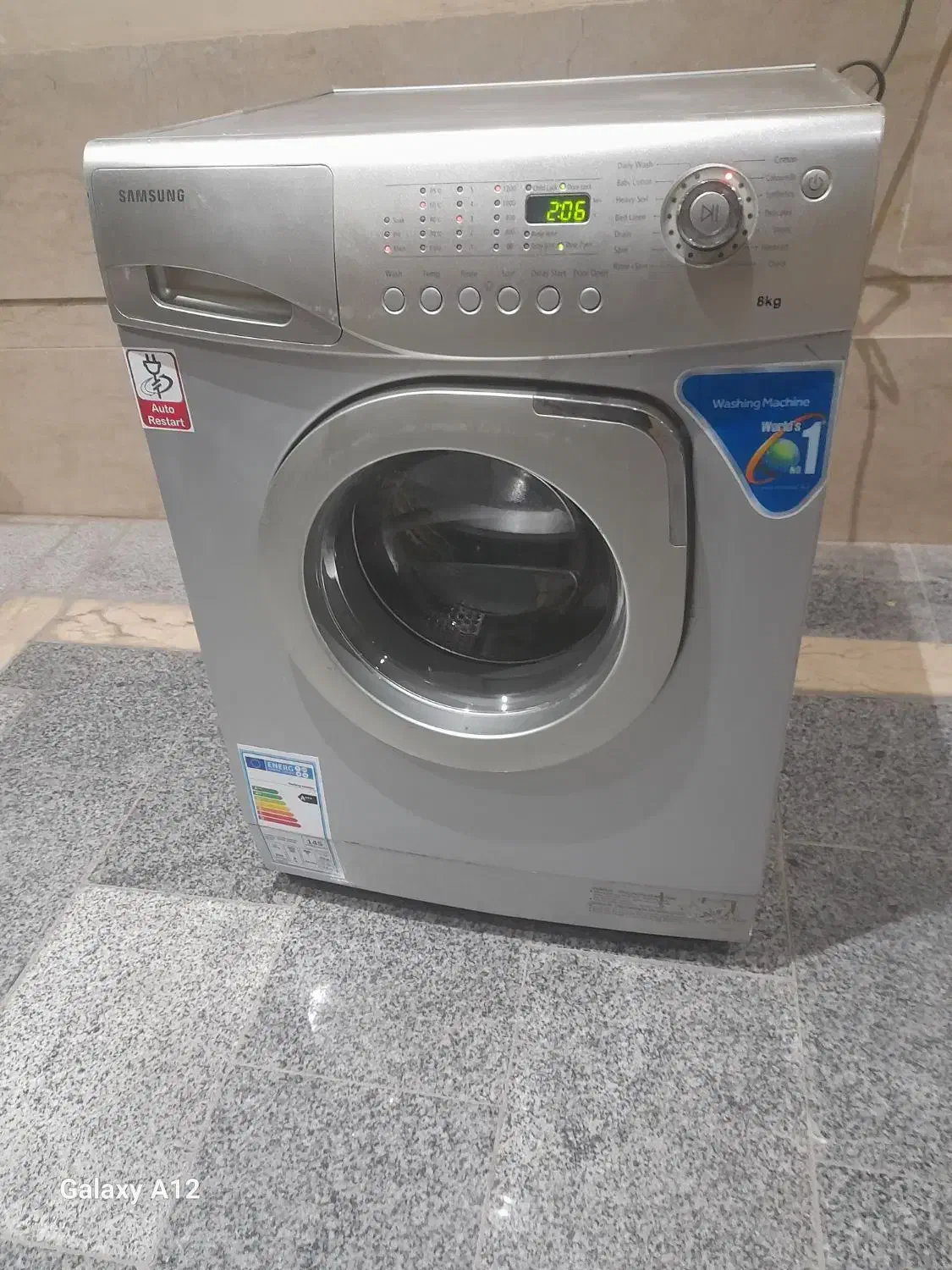 لباسشویی سامسونگ ۸کیلویی|ماشین لباسشویی و خشک‌کن لباس|مشهد, الهیه|دیوار