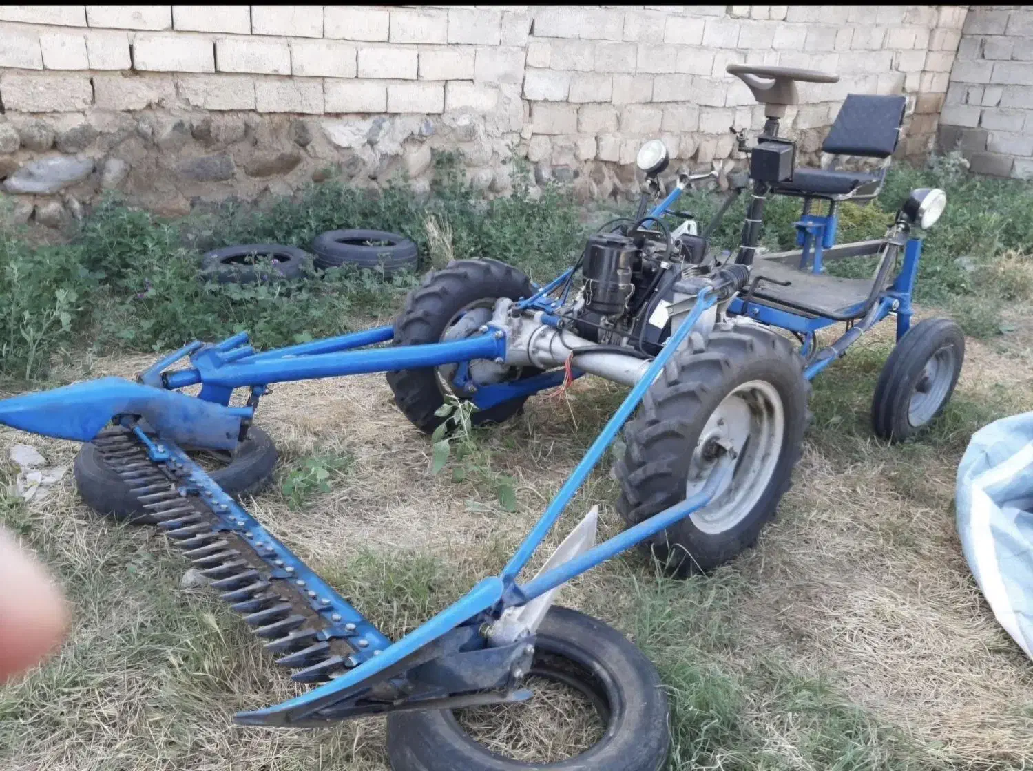 دروگر علوفه چین ۴چرخ bcs622 ایران ورز (دهقان ورز)|ماشین‌آلات صنعتی|قصابه, |دیوار