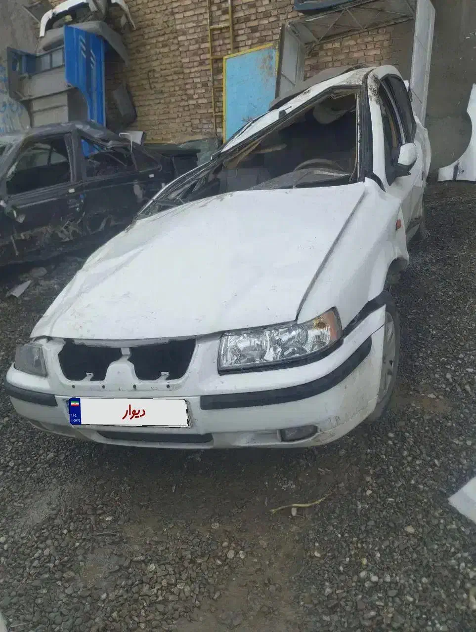 سمند تصادفی مدل 92|خودرو سواری و وانت|خوی, |دیوار