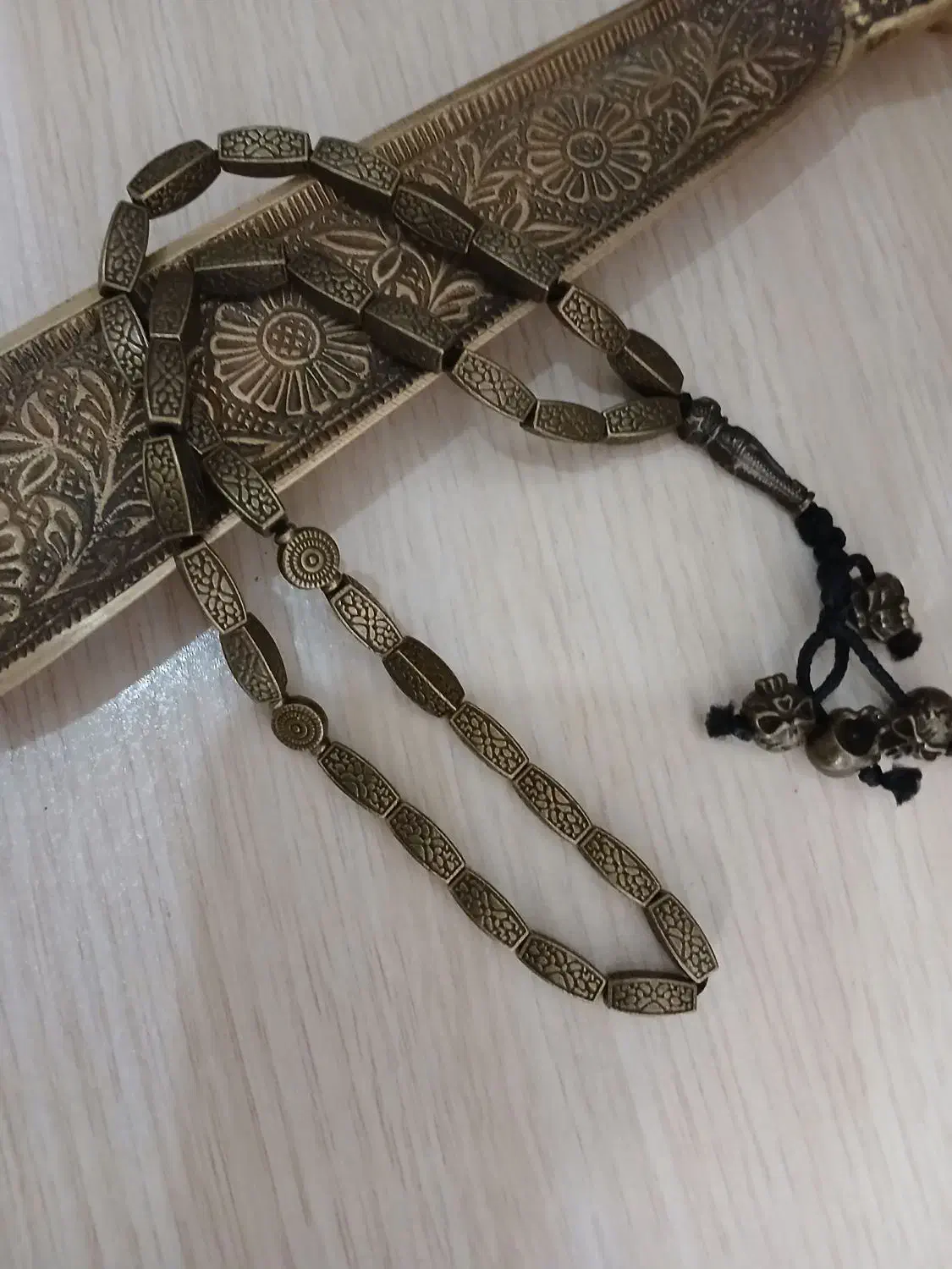 تسبیح برنجی برنزی برنز مجسمه وسایل منزل کلکسیون|جواهرات|تهران, افسریه جنوبی|دیوار