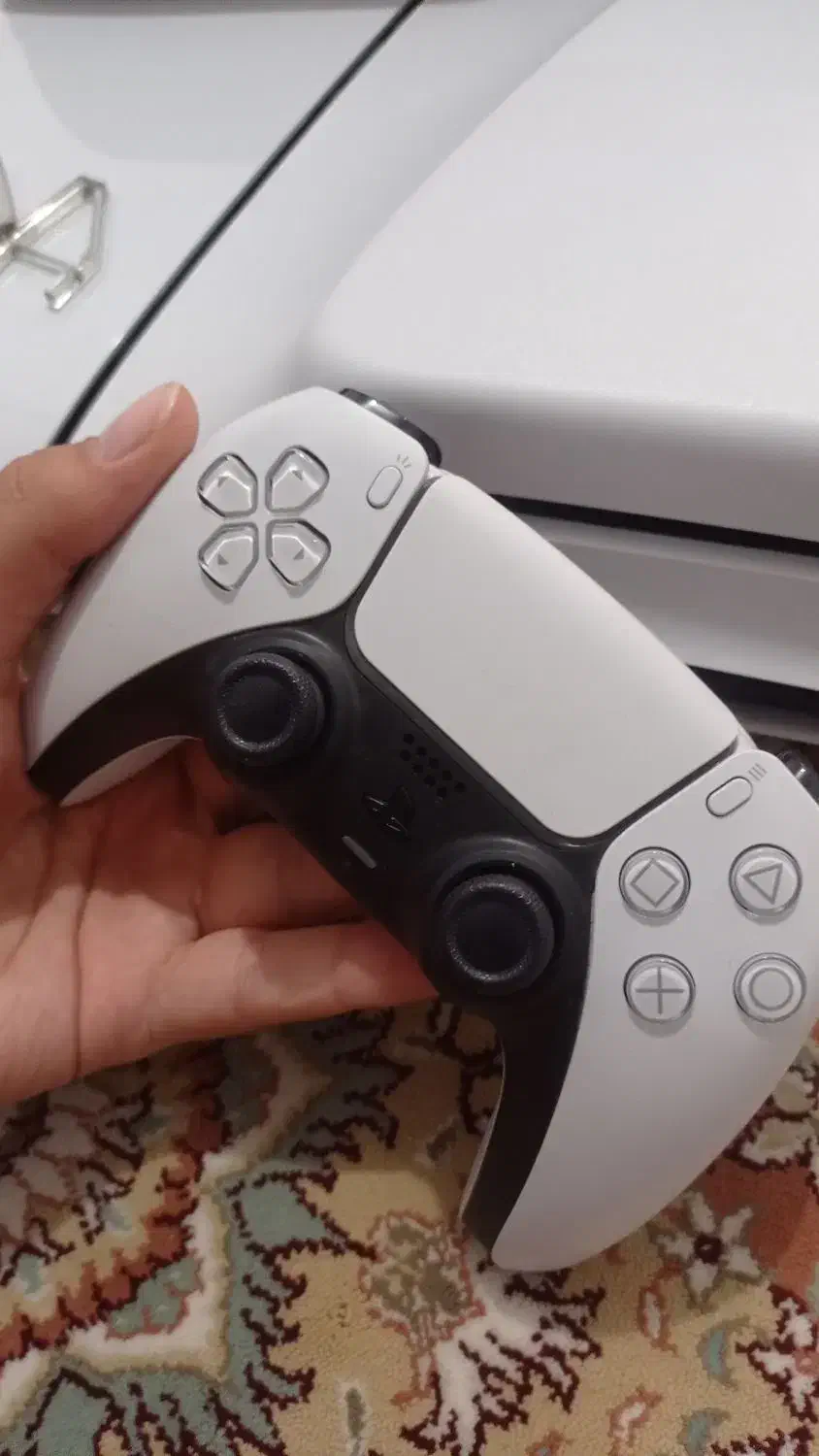 ps5 slim دیسک خور بهمراه اکانت|کنسول، بازی ویدئویی و آنلاین|خرم‌آباد, |دیوار