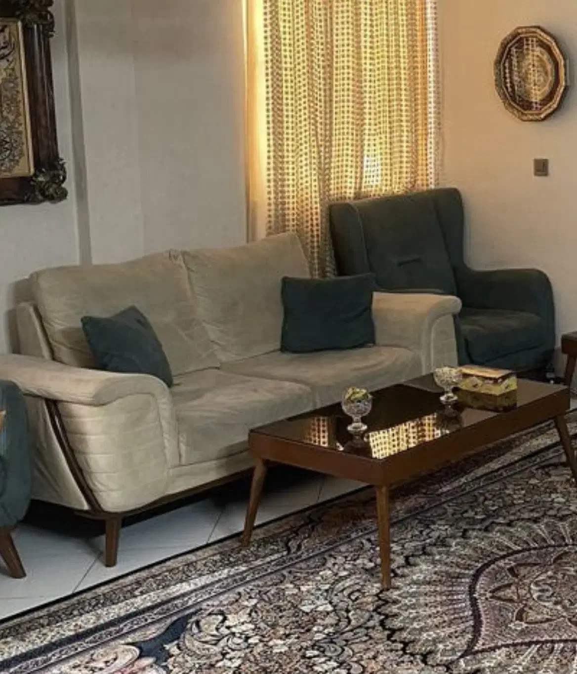 مبل راحتی ۷ نفره|مبلمان خانگی و میز عسلی|تهران, جمال‌زاده|دیوار