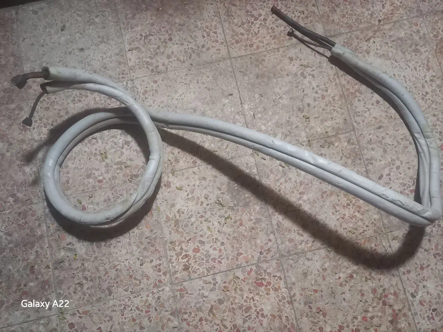 لوله مسی کولر دو تیکه|کولر گازی و فن‌کوئل|اهواز, امانیه|دیوار