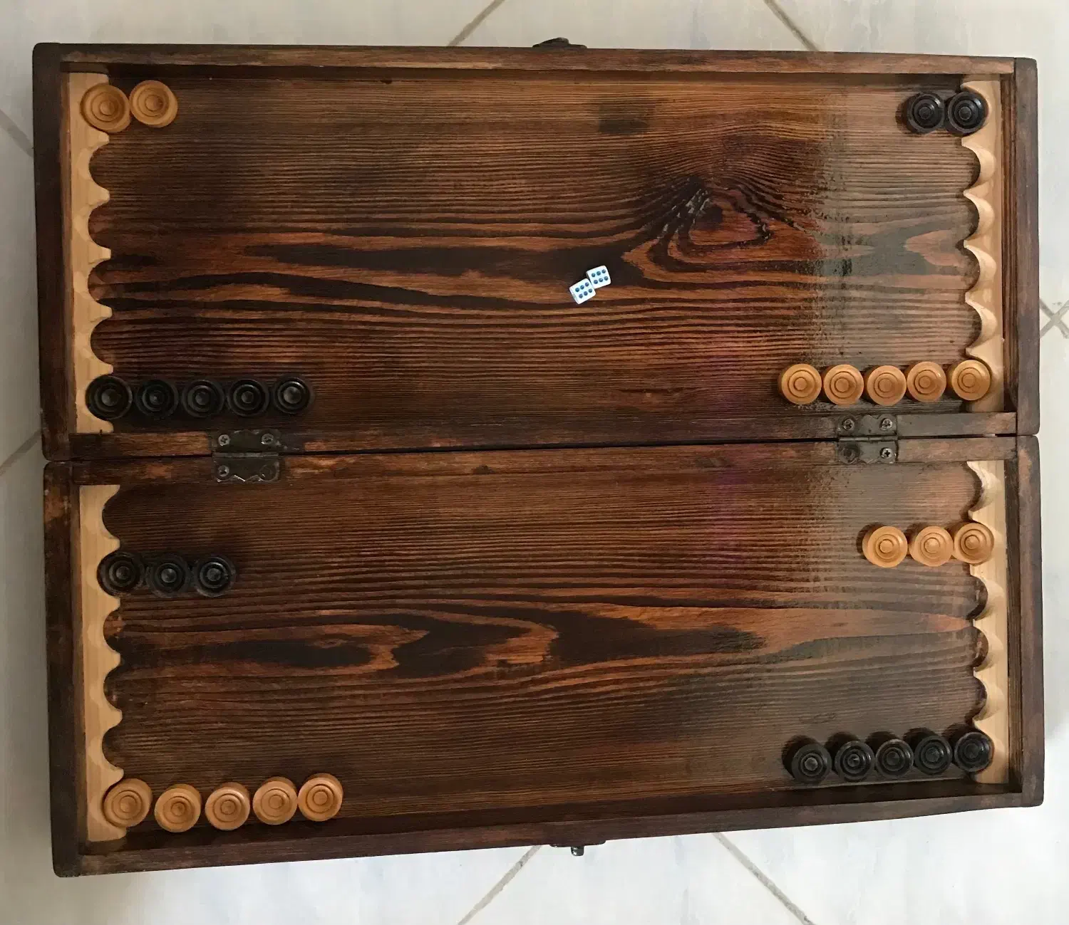 تخته نرد چوب گردو|اسباب‌‌بازی|رشت, فلسطین|دیوار