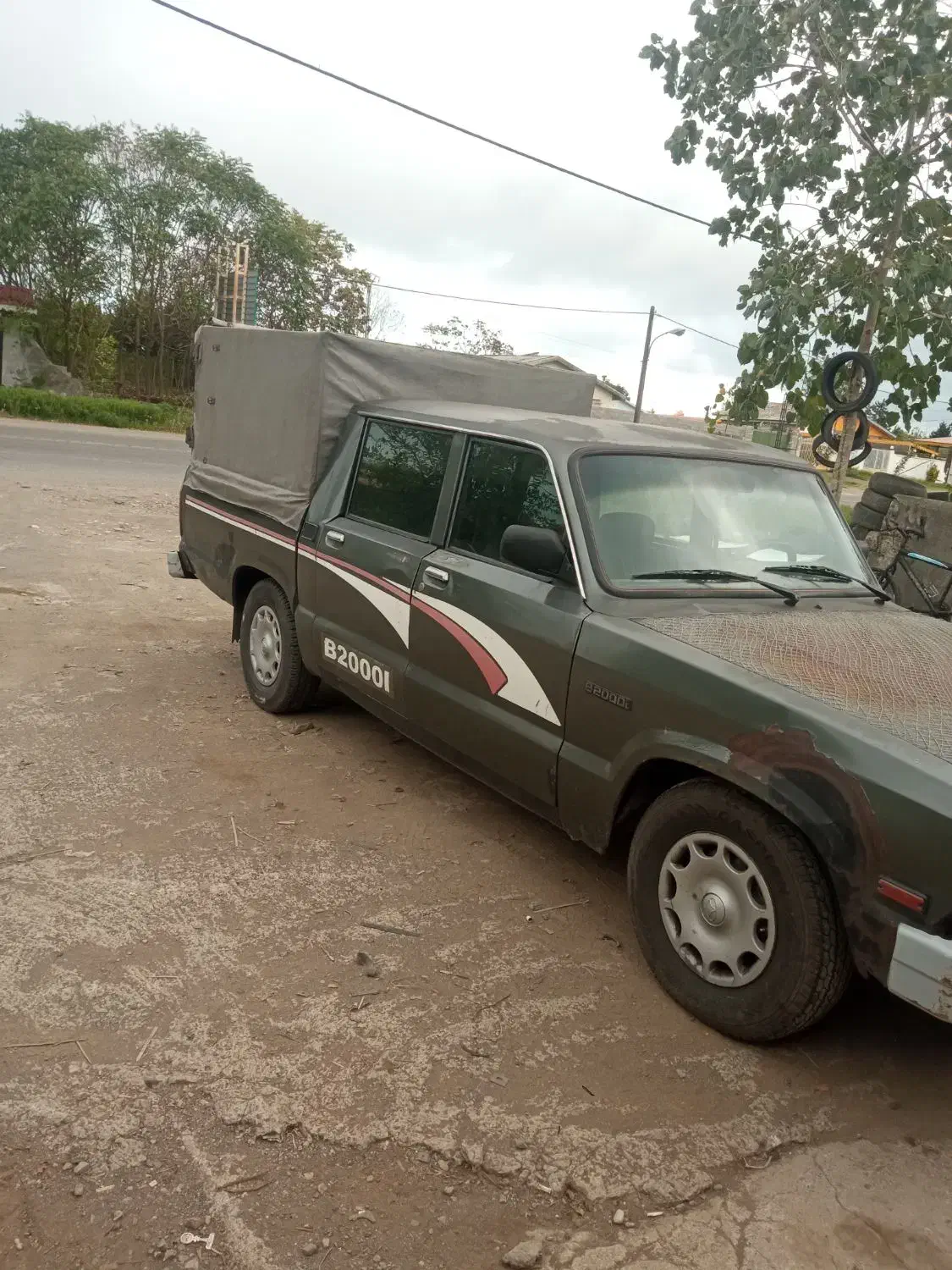 مزدا دو کابین 84|خودرو سواری و وانت|بندر انزلی, بشمن|دیوار