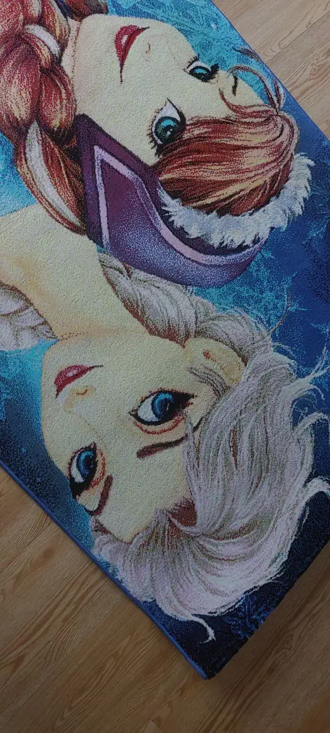 فرش ۱ در ۱/۵ السا وآنا کاملا سالم کم استفاده شده|فرش|رشت, کوی مهر|دیوار