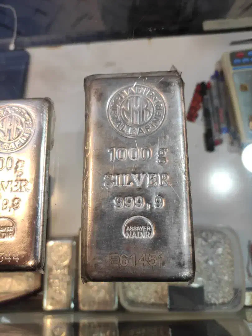 شمش نقره ندیر(این قیمتها نمیمونن)|جواهرات|شیراز, شاهچراغ|دیوار