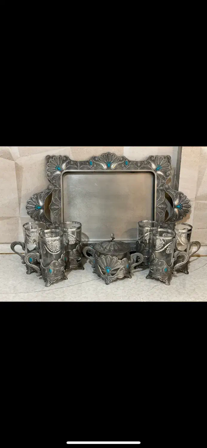 سرویس چایخوری و پاسماوری و تنگ جام|ظروف سرو و پذیرایی|مشهد, نوید|دیوار