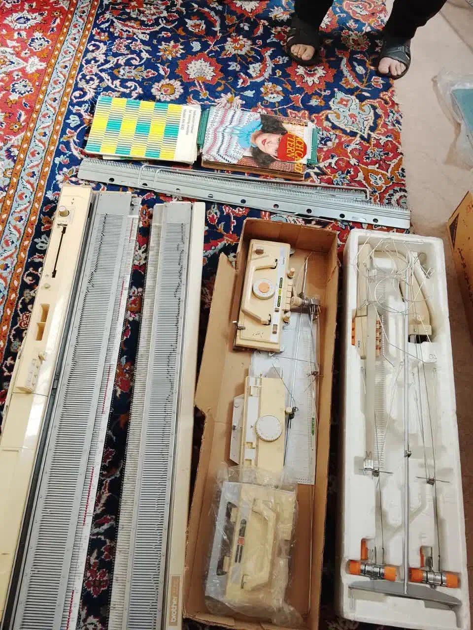 دستگاه بافتنی برادر 830|چرخ خیاطی و ریسندگی|اصفهان, شمس آباد|دیوار