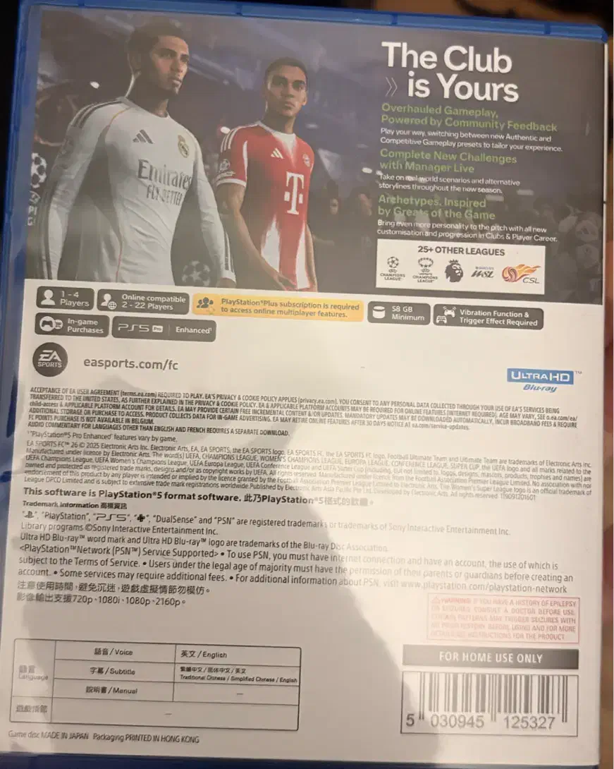 دیسک fc26 ps5 سالم درحد‌نو|کنسول، بازی ویدئویی و آنلاین|تهران, باشگاه نفت|دیوار