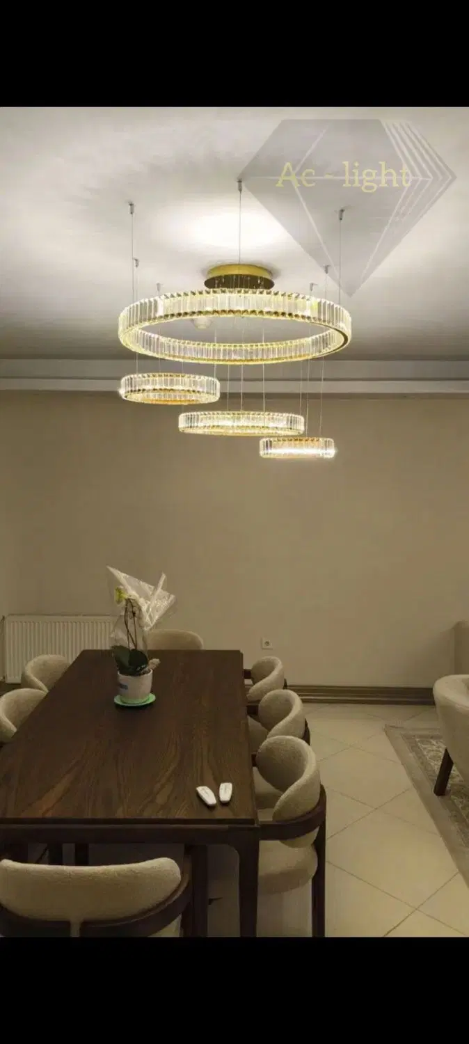 لوستر الماس.کالکشن مدل رستا. AC light|لوستر و چراغ آویز|تهران, سنگلج (شاپور)|دیوار