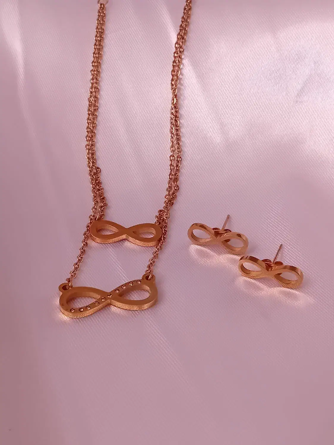 گردنبند و گوشواره ست 150|بدلیجات|مرند, |دیوار