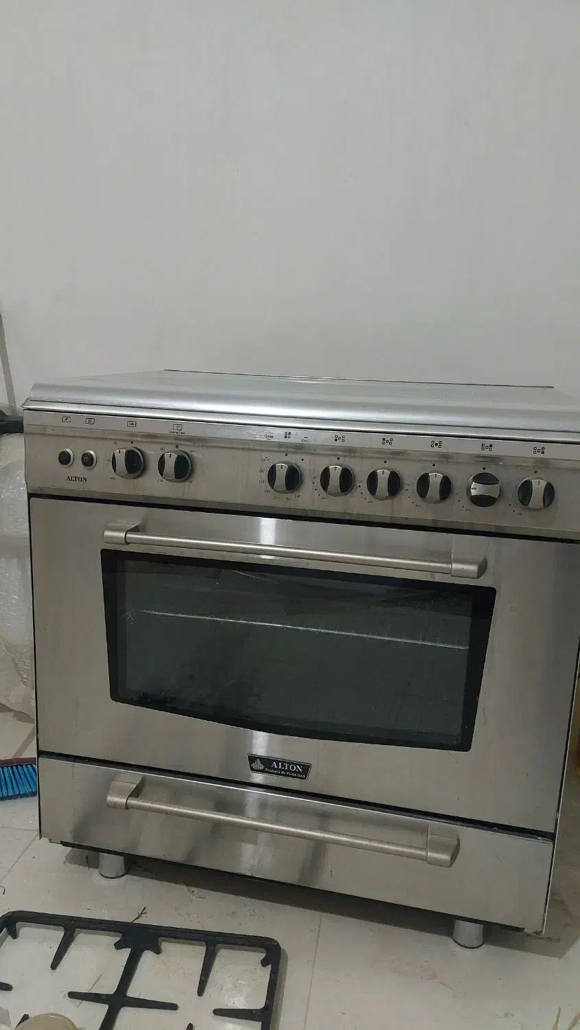 اجاق گاز تمام استیل فردار آلتون|اجاق گاز و لوازم برقی پخت‌وپز|برخوار, |دیوار