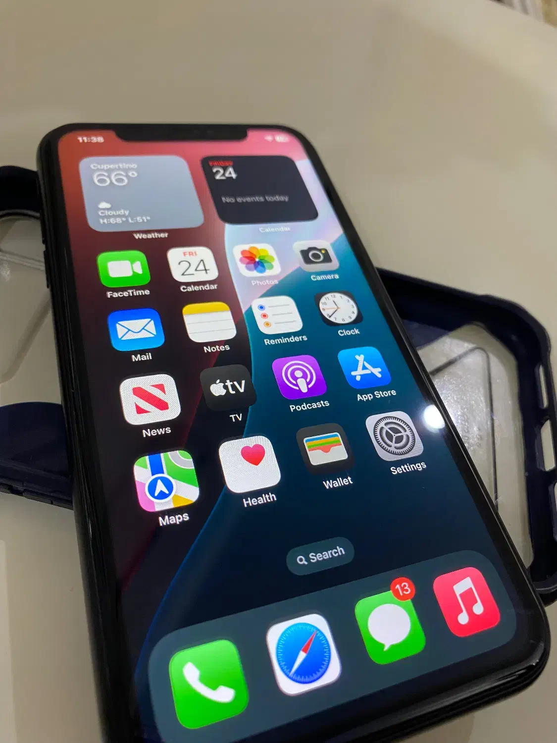 iPhone XR 128gb گوشی ایفون XR حافظه ۱۲۸ رنگ مشکی|موبایل|کرج, شهرک اوج|دیوار