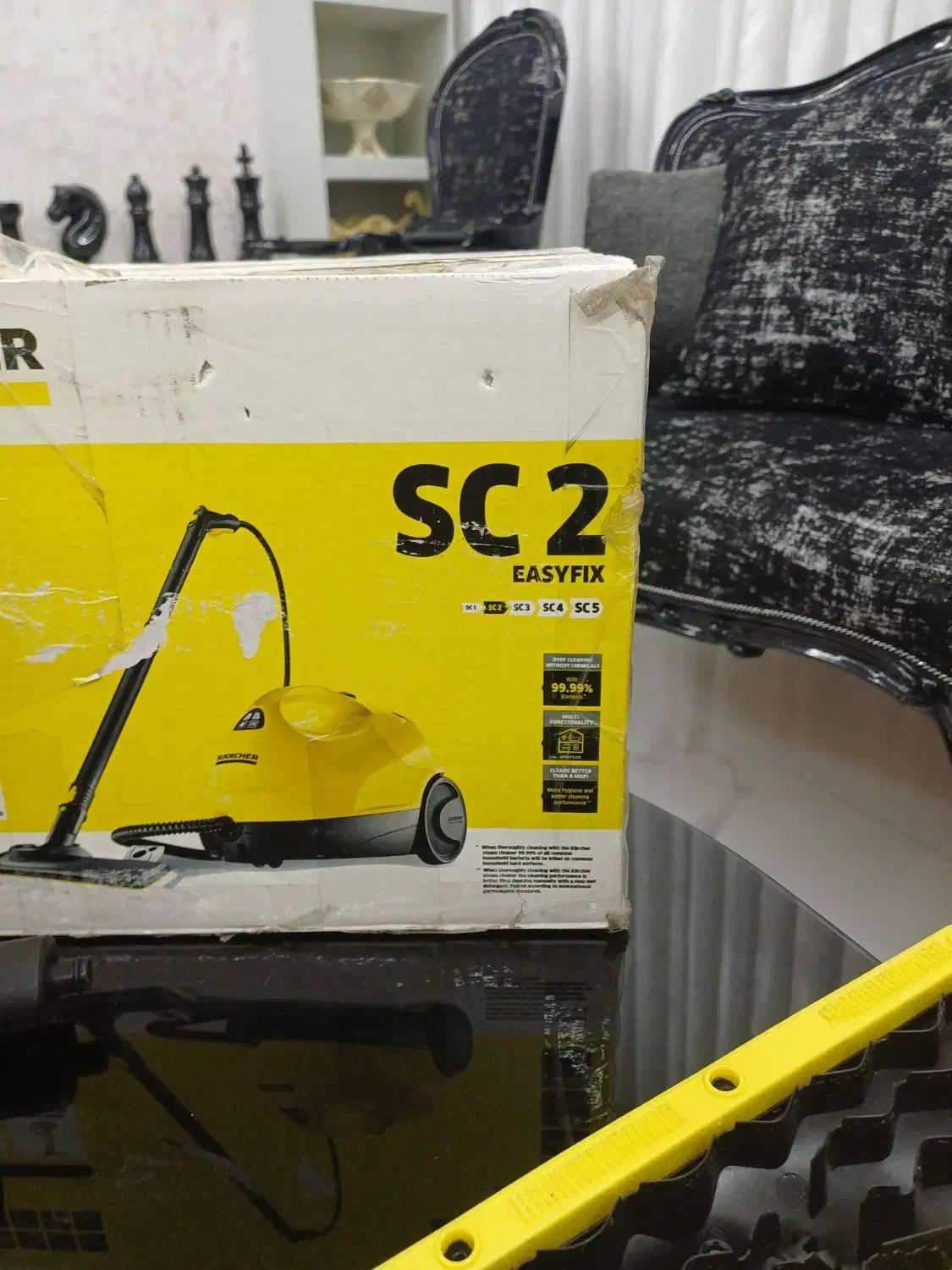 بخارشو کارچر sc2 المانی یکسال گارانتی|جاروبرقی، جارو شارژی، بخارشو|مشهد, آزادشهر|دیوار