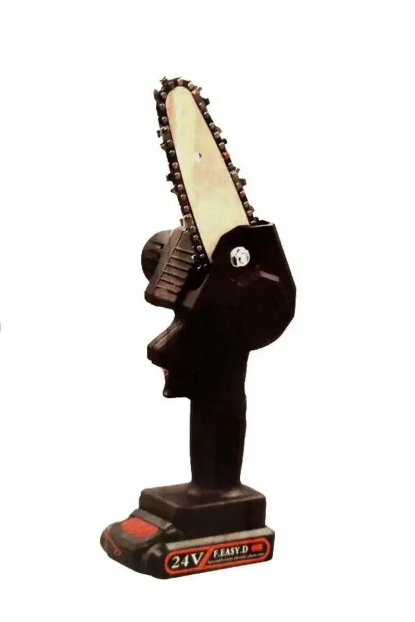 اره زنجیری شارژی ۲۴ ولت مدلMini Electric Chainsaw|ابزارآلات|کاشان, زیدی|دیوار