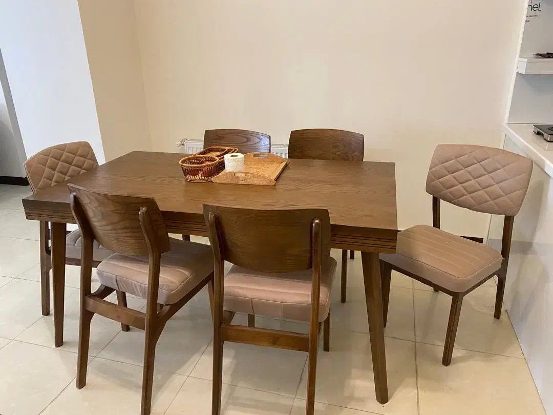 ناهار خوری ۶ نفره|میز و صندلی غذاخوری|پردیس, شهرک صنعتی کمرد|دیوار