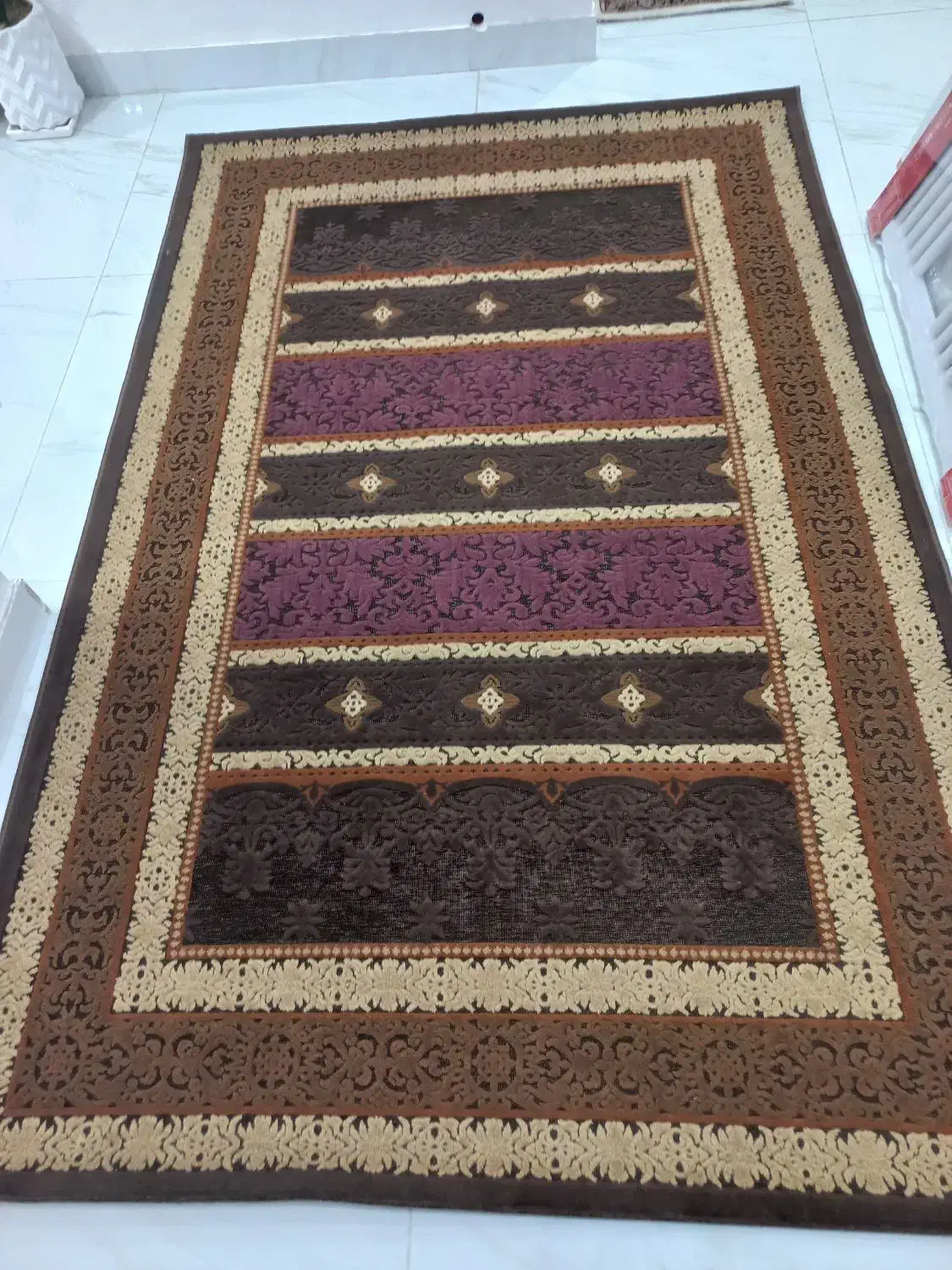 گلیم فرش در حد نو|گلیم، جاجیم، گبه|قروه, |دیوار