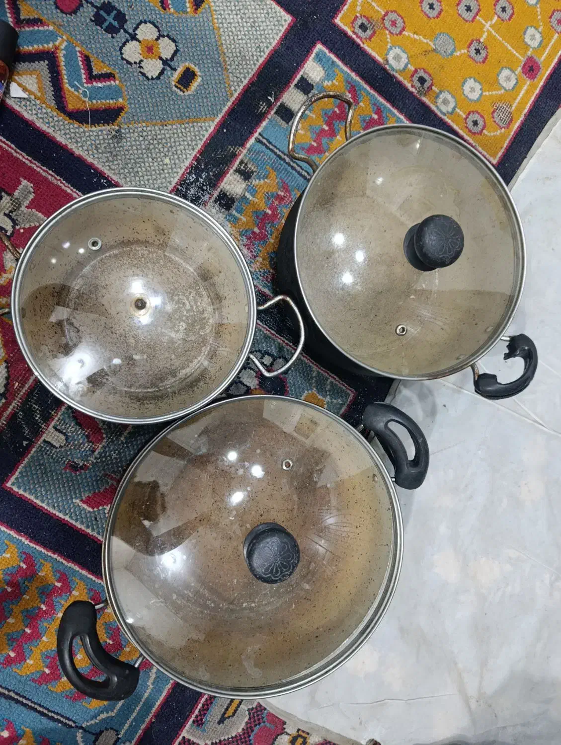 قابلمه و ماهیتابه|ظروف پخت‌وپز|بم, |دیوار