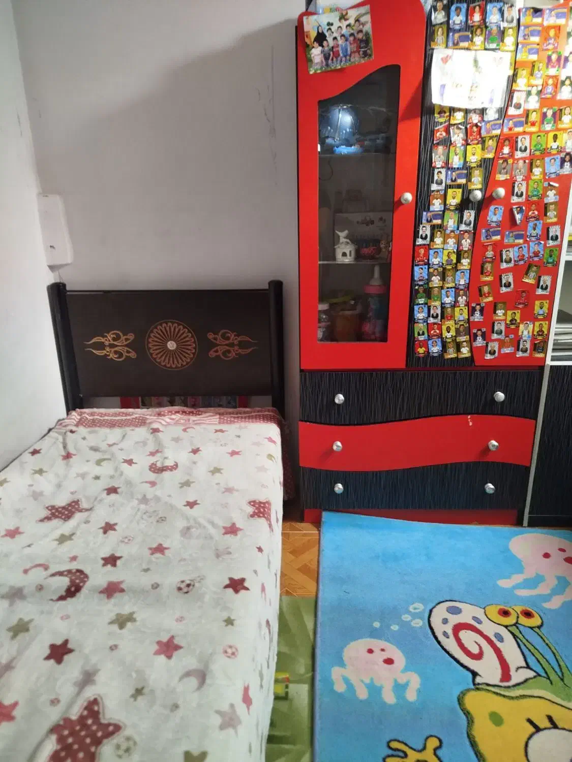 تخت و کمد|تخت و سرویس خواب|محمدیه-قزوین, |دیوار