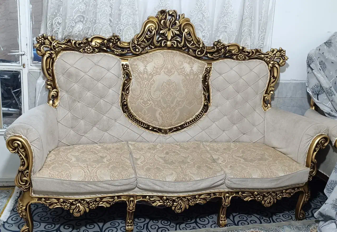 مبل سلطنتی|مبلمان خانگی و میز عسلی|اصفهان, شهرک امام خمینی|دیوار