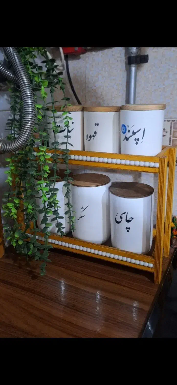 استند چوبی وپاسماوری|ظروف نگهدارنده، پلاستیکی، یک‌بارمصرف|مشهد, الهیه|دیوار