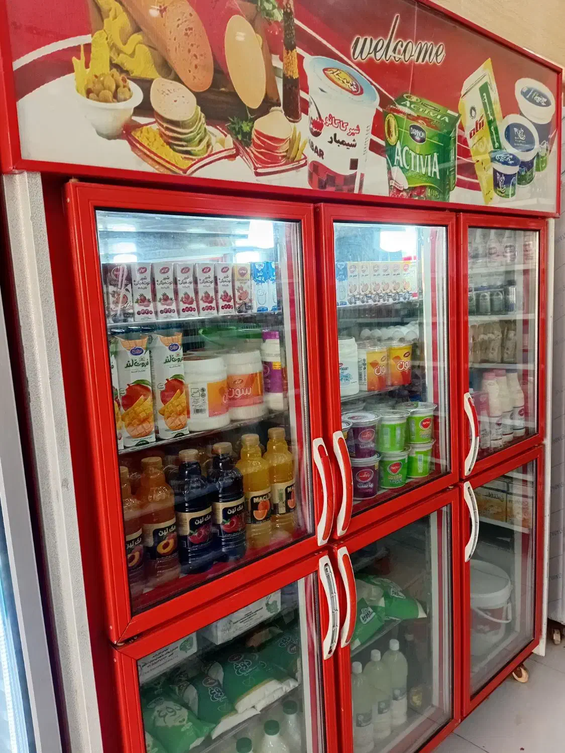 یخچال فروشگاهی ۶درب|یخچال و فریزر|رامشیر, |دیوار