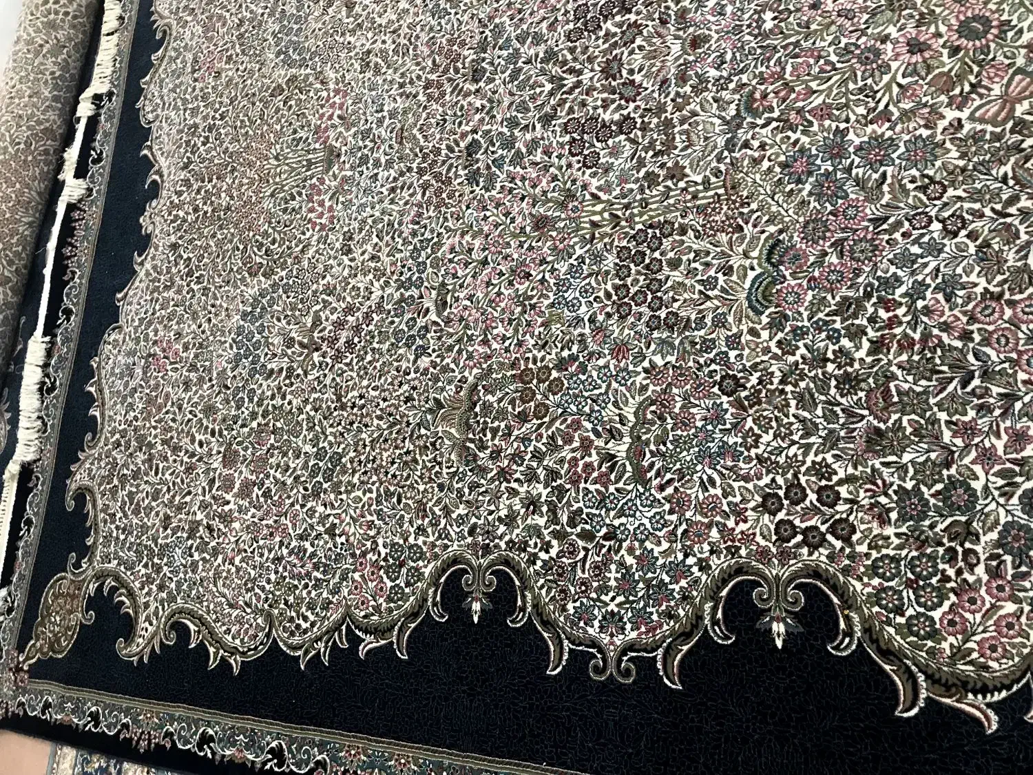 فروش دوتا فرش ۱۲ متری درحد نو|فرش|حمیدیه, |دیوار