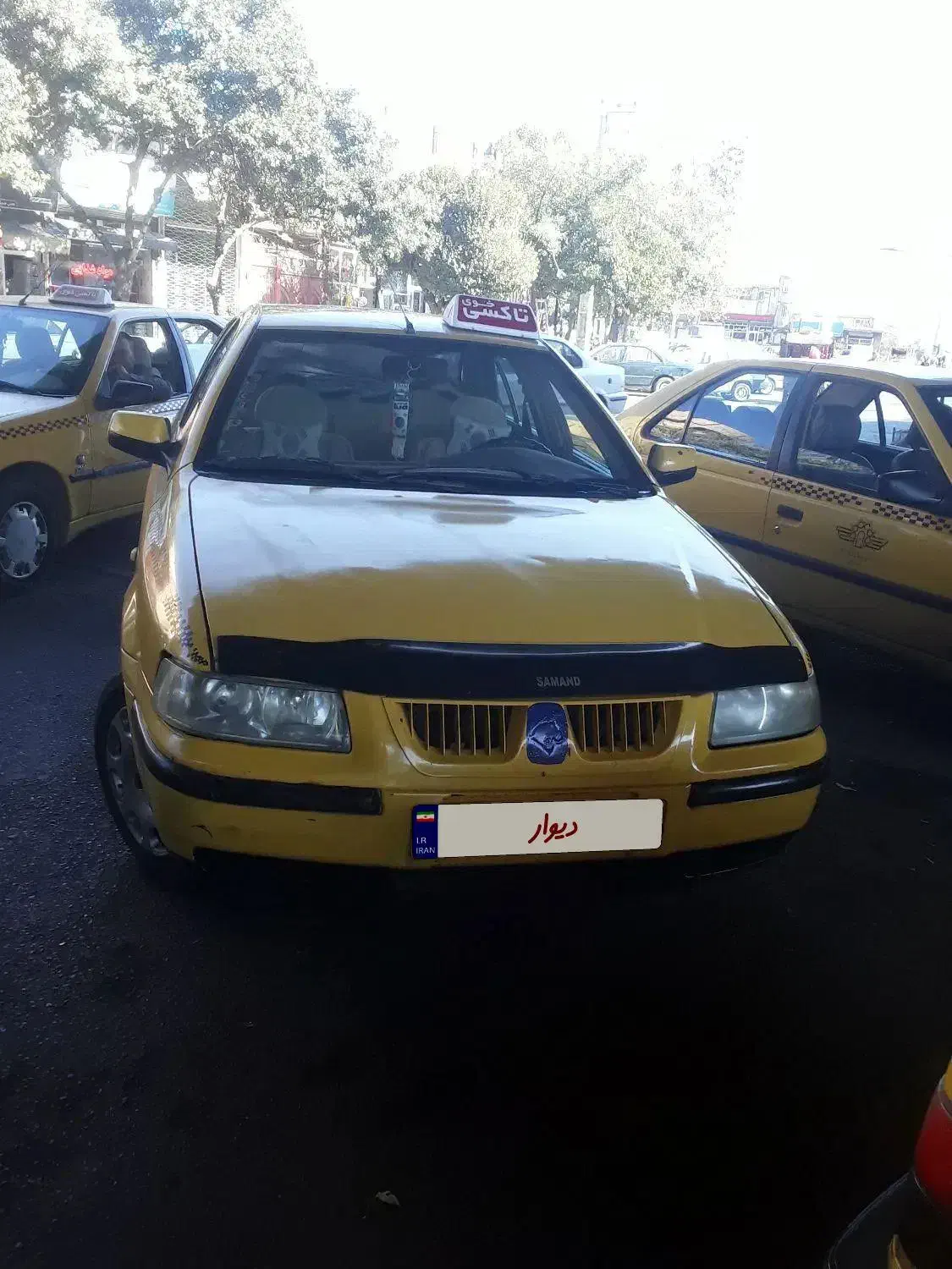 تاکسی گردشی سمند|خودرو سواری و وانت|خوی, |دیوار