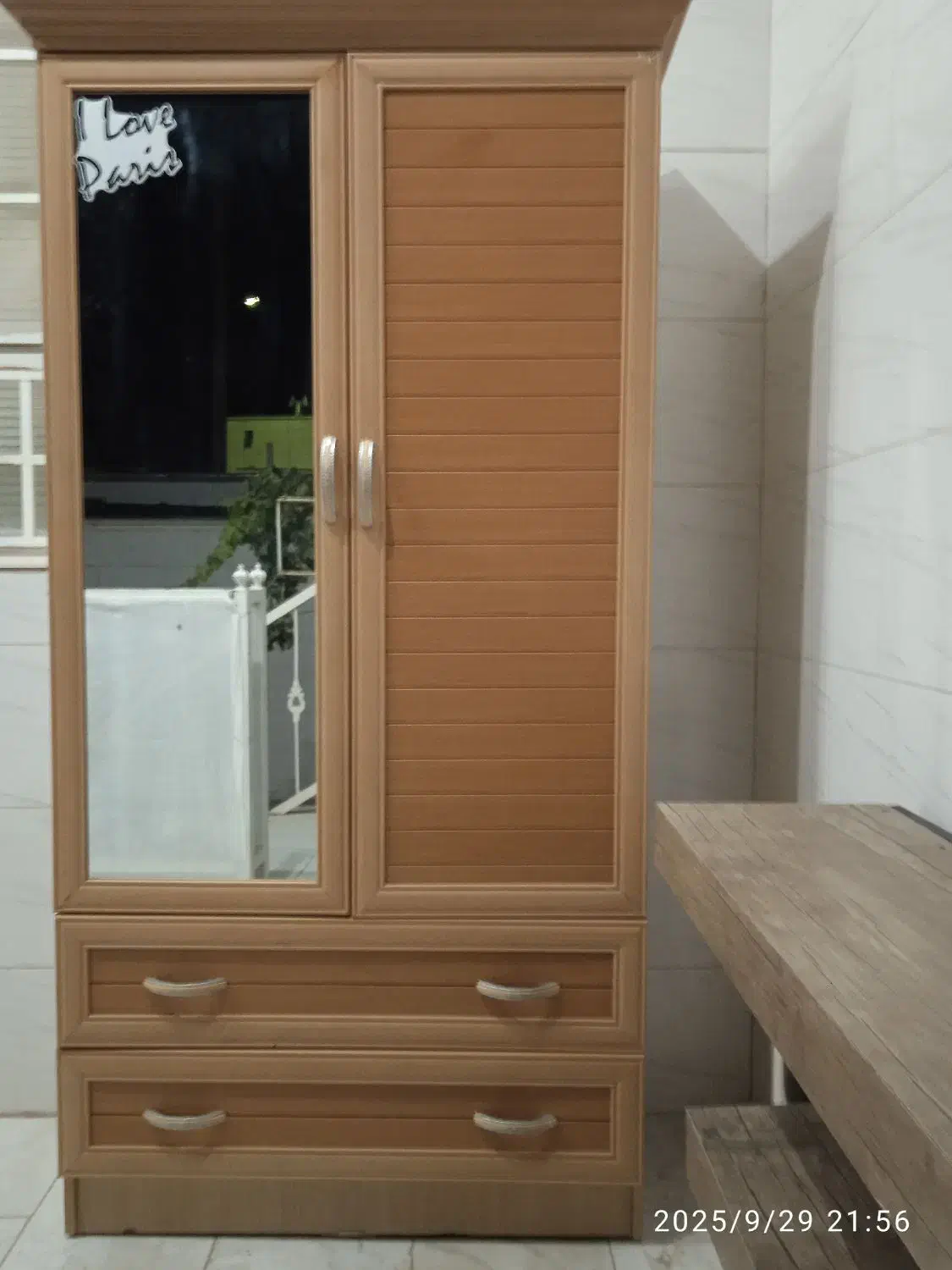 کمد لباس و میز ام دی اف|جاکفشی، کمد، دراور|قائن, |دیوار