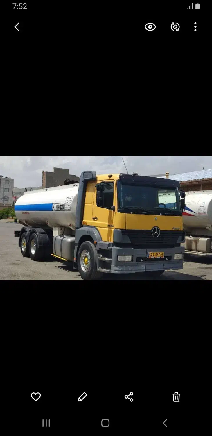 فروش بنز آتیکو هشت چرخ مدل ۸۳ شرکت نفت ۱۹ هزار|خودرو سنگین|سروآباد, |دیوار