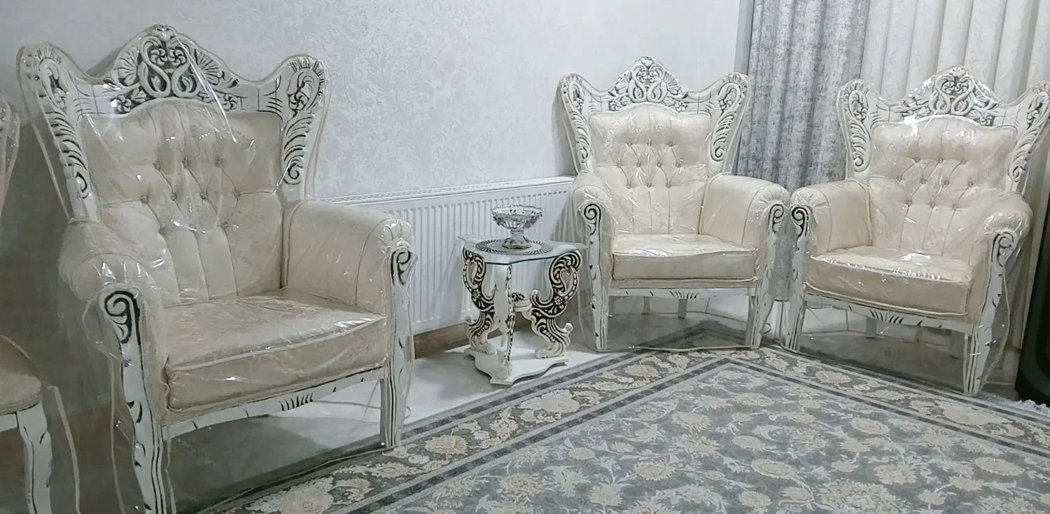 مبل ۹ نفره جنس عالی|مبلمان خانگی و میز عسلی|نورآباد, |دیوار