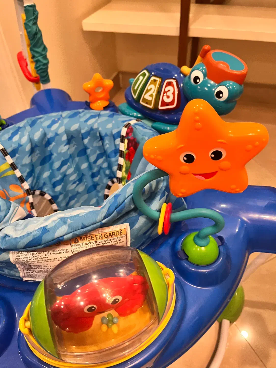 جامپر طرح اقیانوسی|اسباب‌بازی بچه|تهران, شهران جنوبی|دیوار