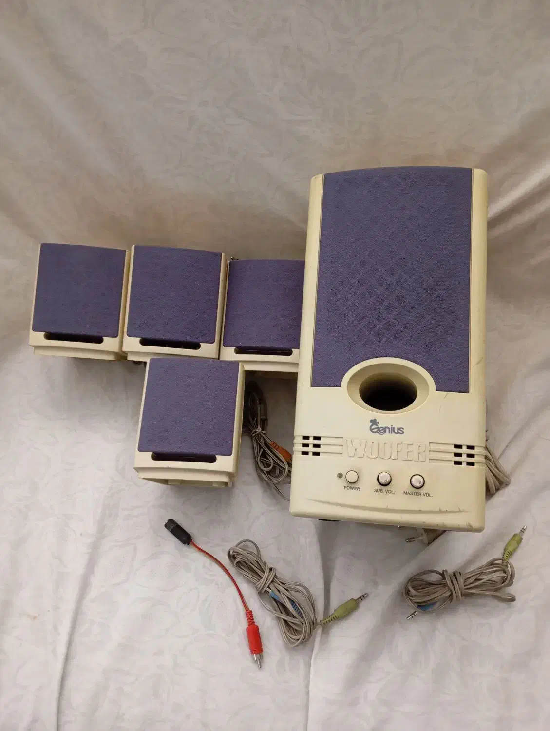 اسپیکر ۴ باند بلوتوث دار مناسب آرایشگاه و باغ|سیستم صوتی خانگی|اصفهان, باتون|دیوار